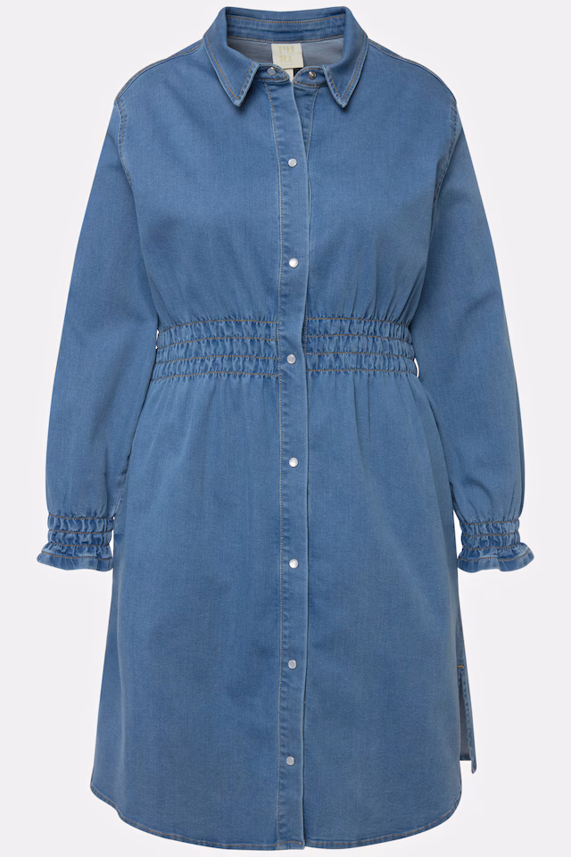 Eco Cotton Longline Denim Shirt