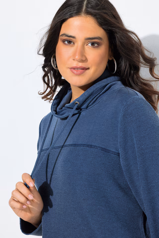Waffle Pique Sweatshirt