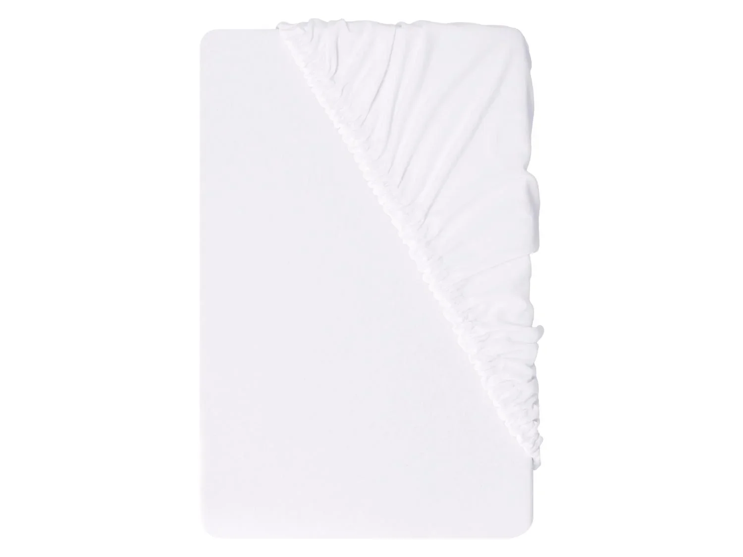 LIVARNO Lot de 2 draps-housses en jersey, 140-160 x 200 cm