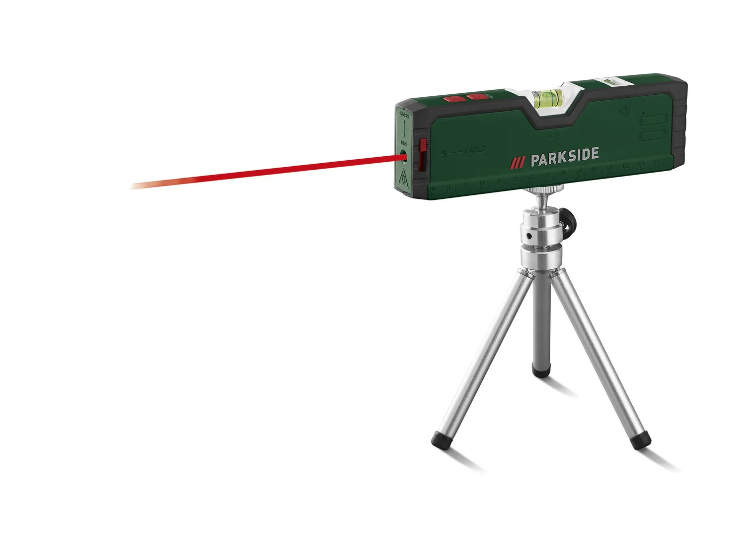 PARKSIDE Niveau  bulle laser PLW A5, rouge, 2 m