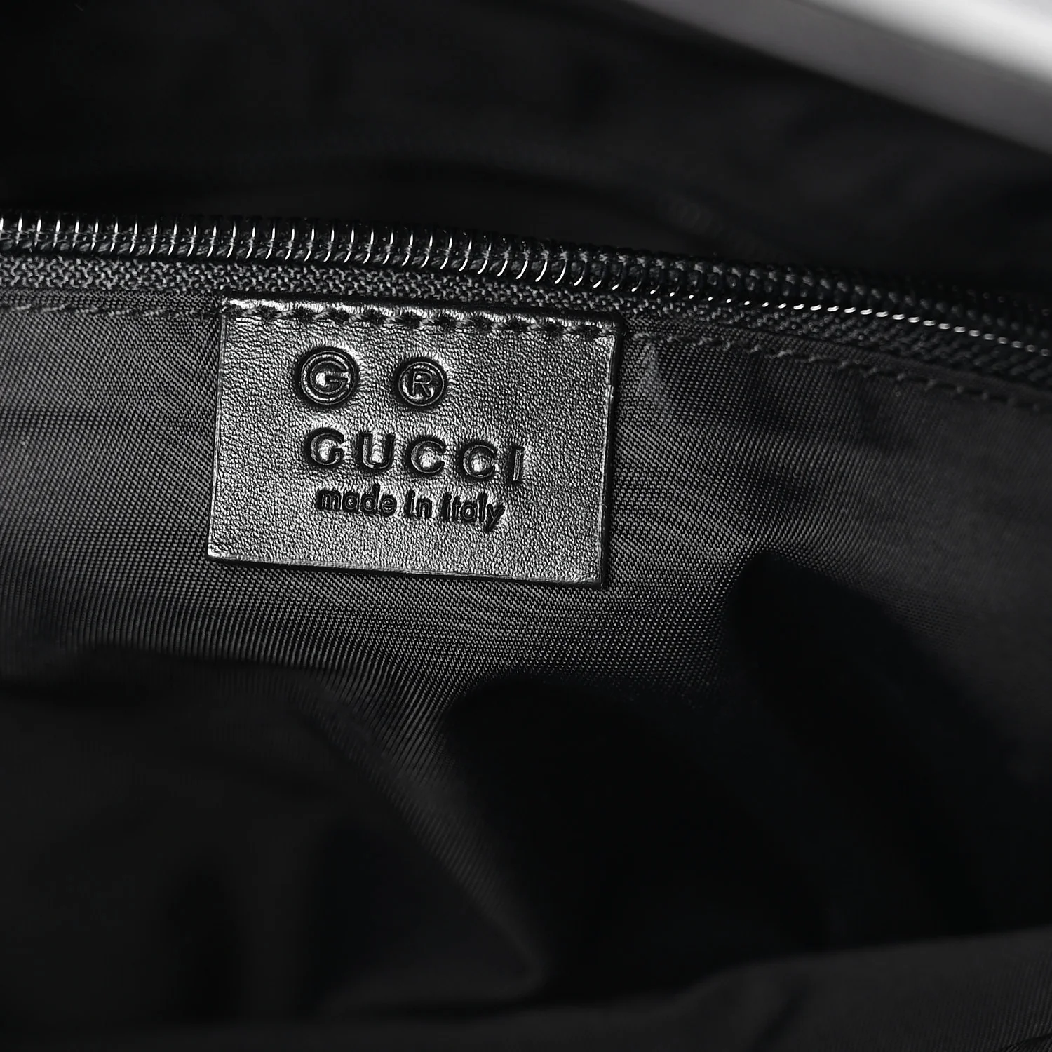 Techno Canvas Web Single Buckle Backpack Black