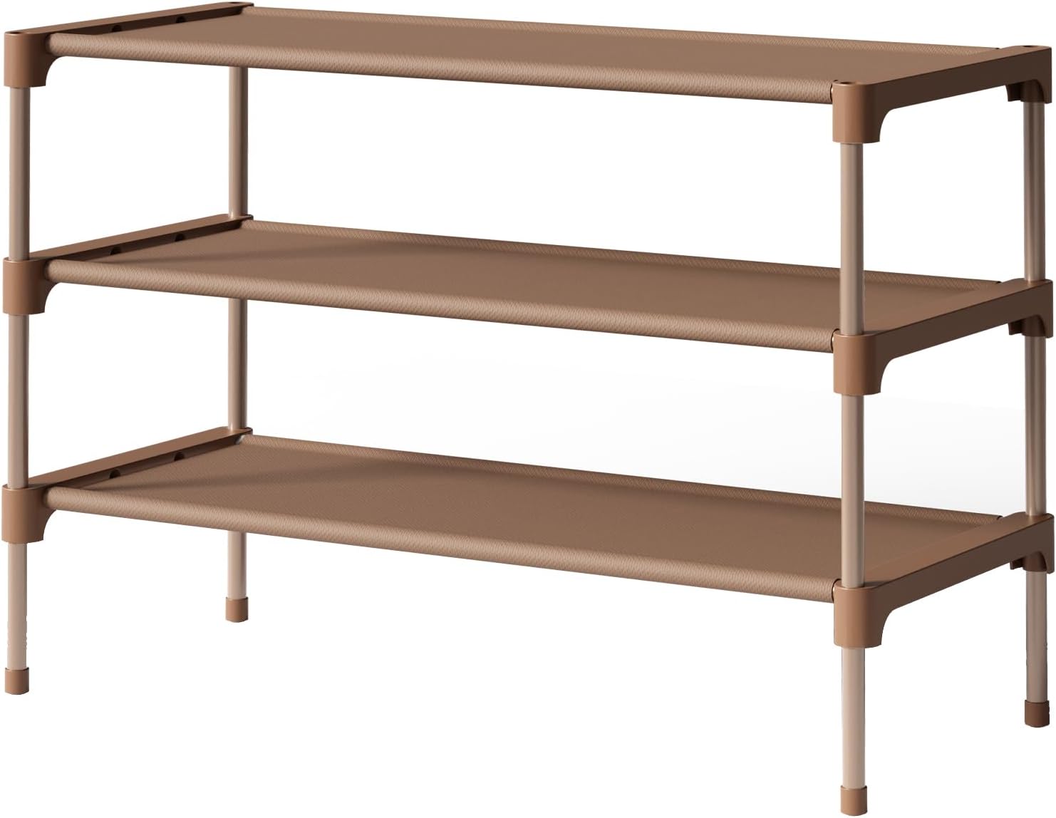 Kitsure Shoe Rack - Non-Woven Shoe Rack Shelf, 27.5