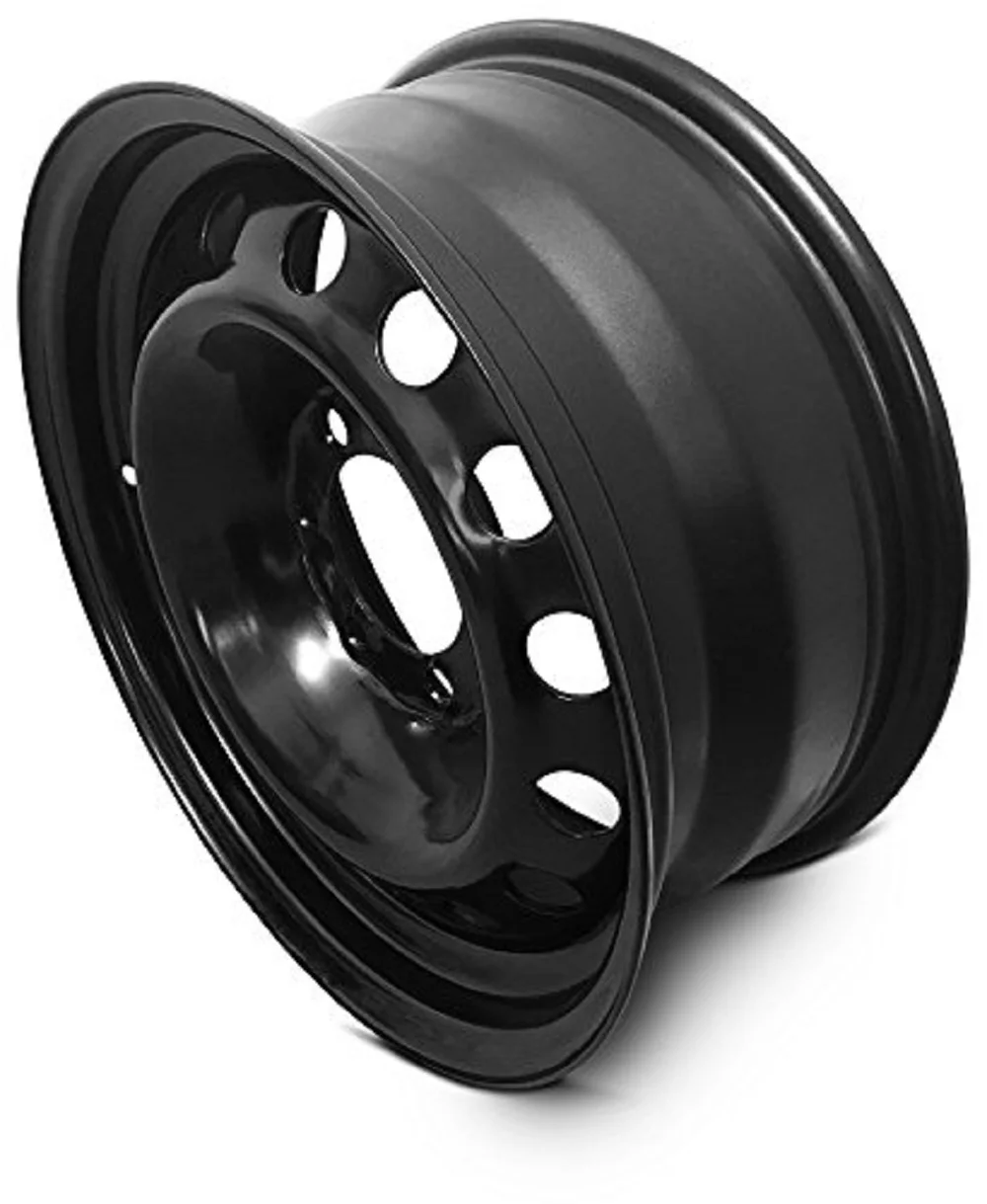 Wheel Rim for 2010-2019 Toyota 4Runner 17 in Black Steel Rim Direct Fit - Image 4