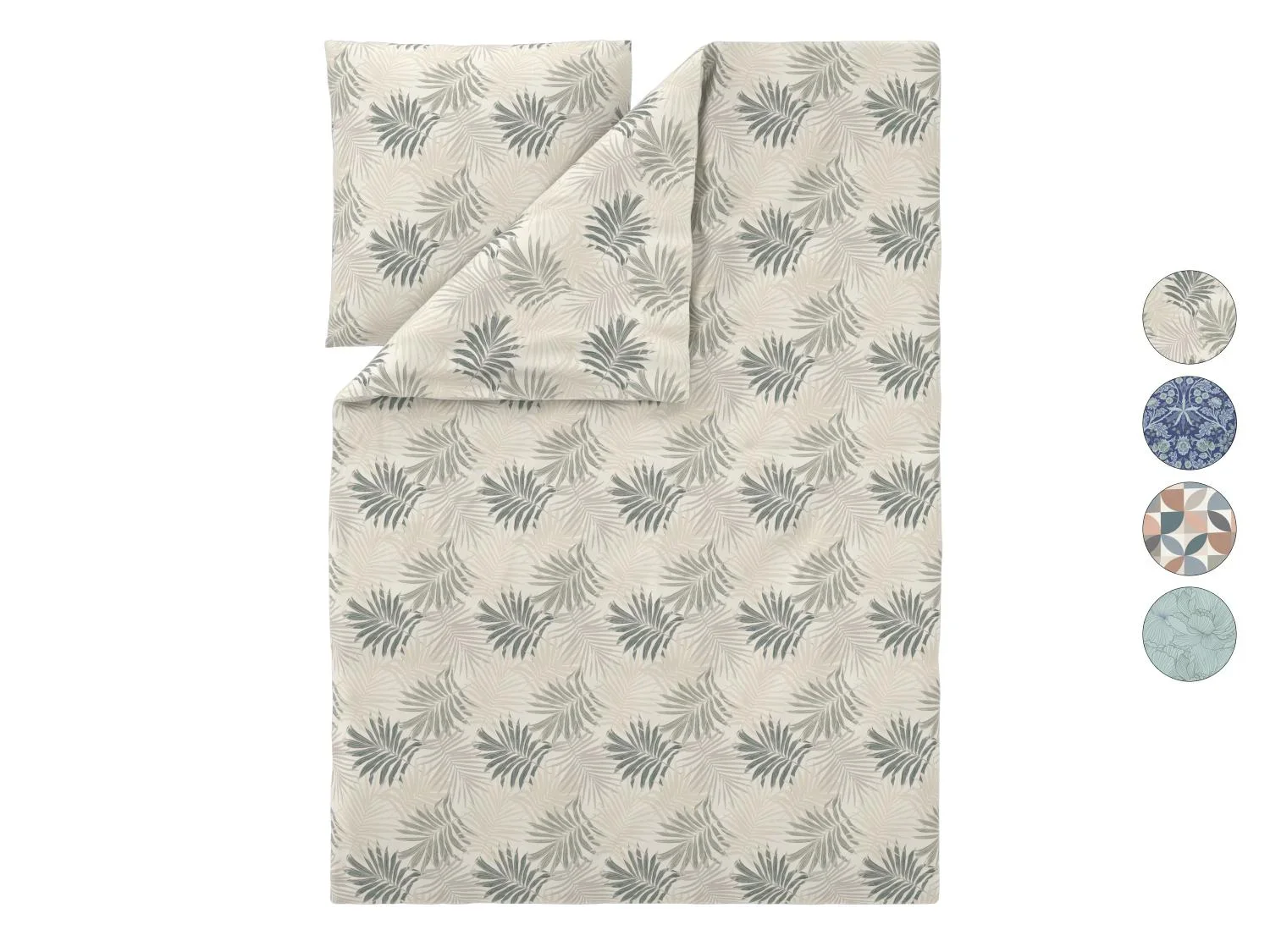 LIVARNO Parure de lit en satin de microfibre, 140 x 200 cm