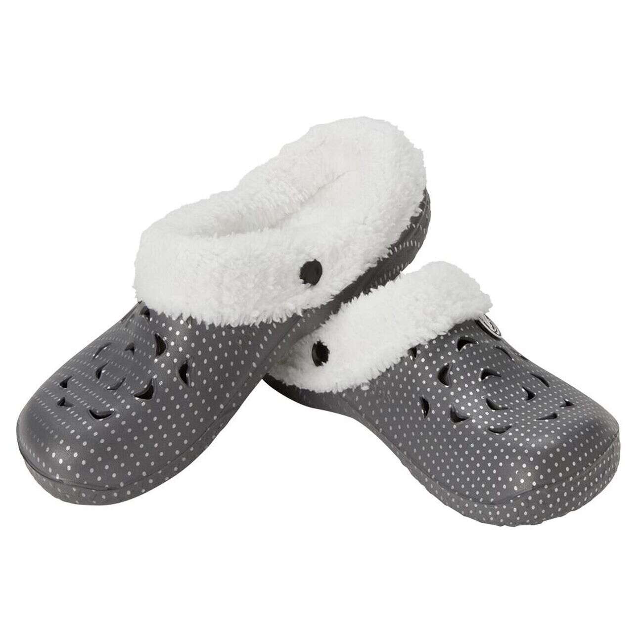 Sabots Hipps fourré femme 38/39 gris