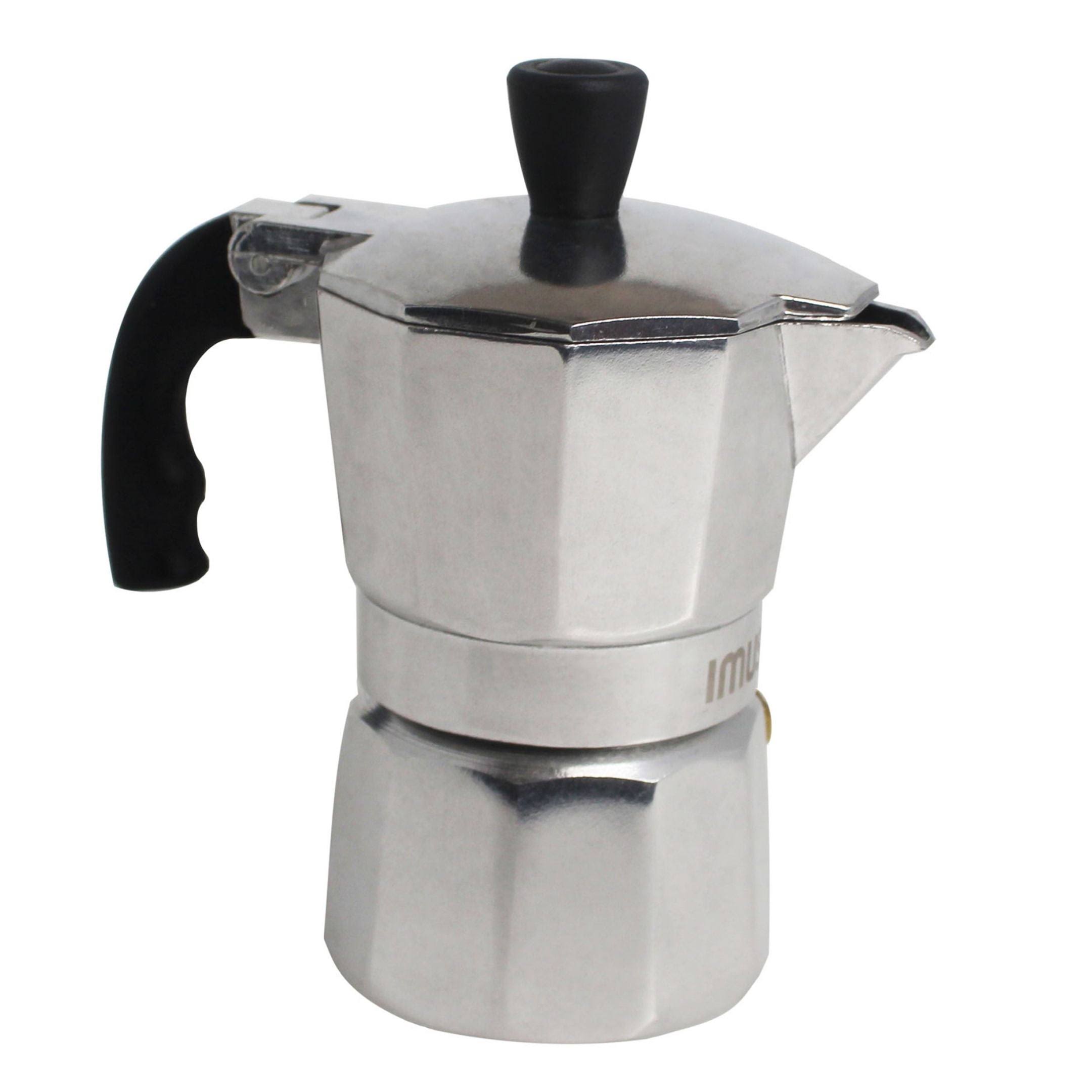 Imusa 9-Cup Espresso Maker, Silver