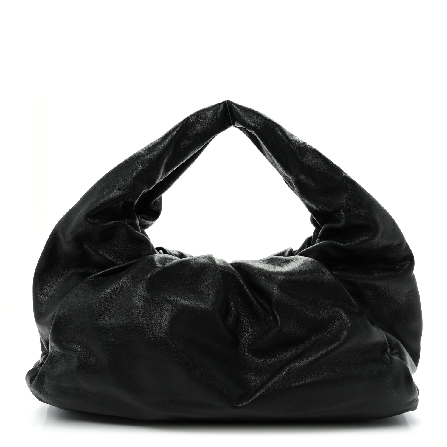 Smooth Butter Calfskin Small The Shoulder Pouch Black