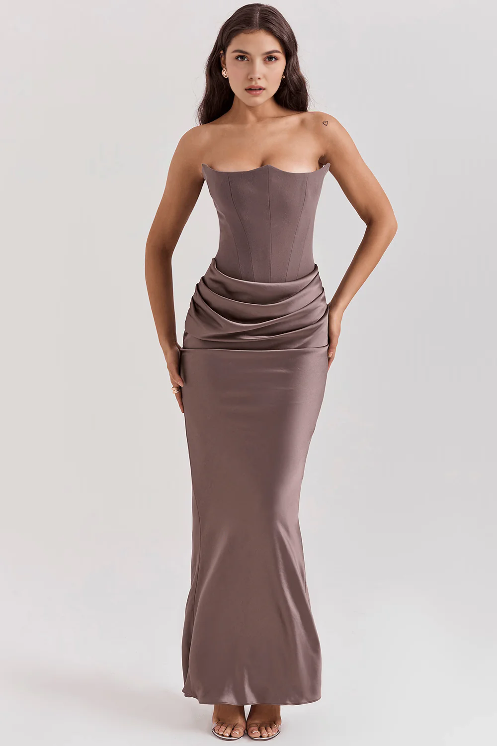 Sérénité | Robe en satin