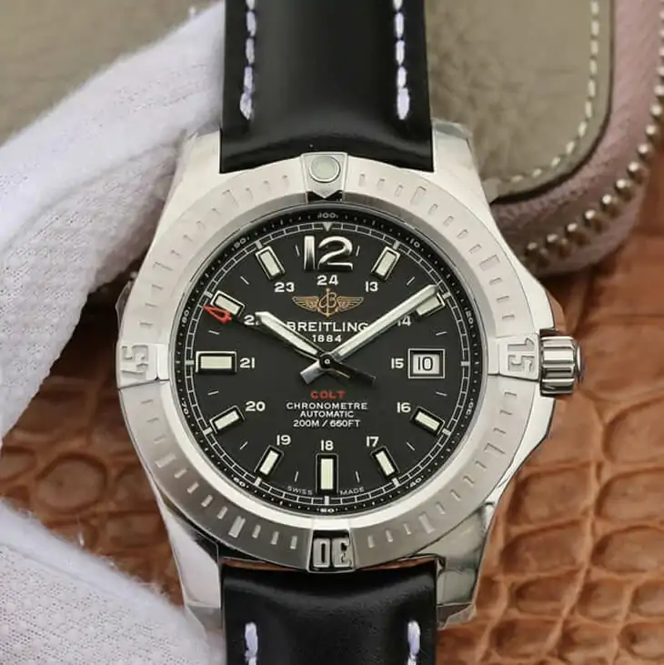 Breitling Colt Automatic A1738811 / BD44 / 435X / A20BA.1 GF Factory Black Strap