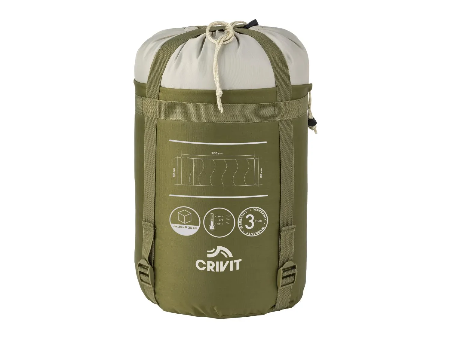 CRIVIT Sac de couchage couverture