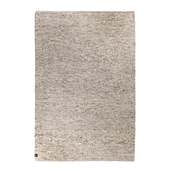Milo ull gulvteppe 160x230 cm melert gråbrun