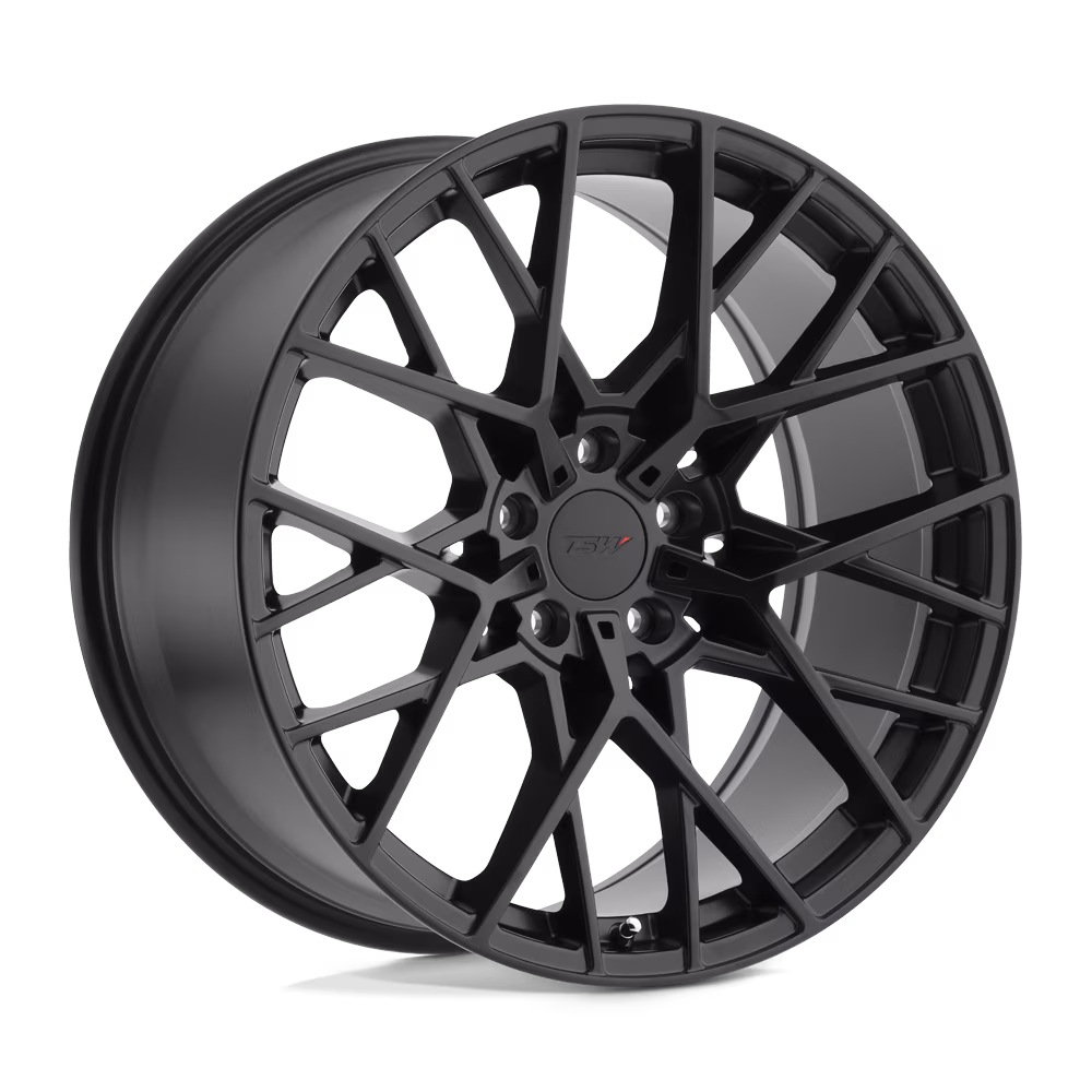 Tsw Sebring 18X8.5 5X112 42et 76.1cb Matte Black Wheel