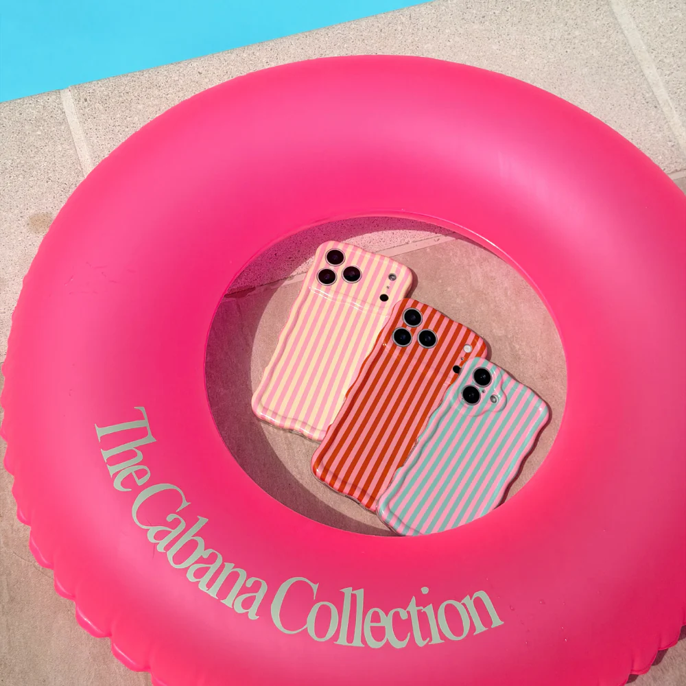 Wavy Phone Case - Pink Lemonade