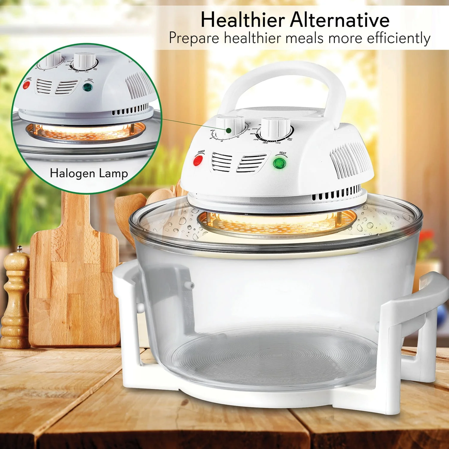 Nutrichef Halogen Oven Air - Fryer/Infrared Convection Cooker