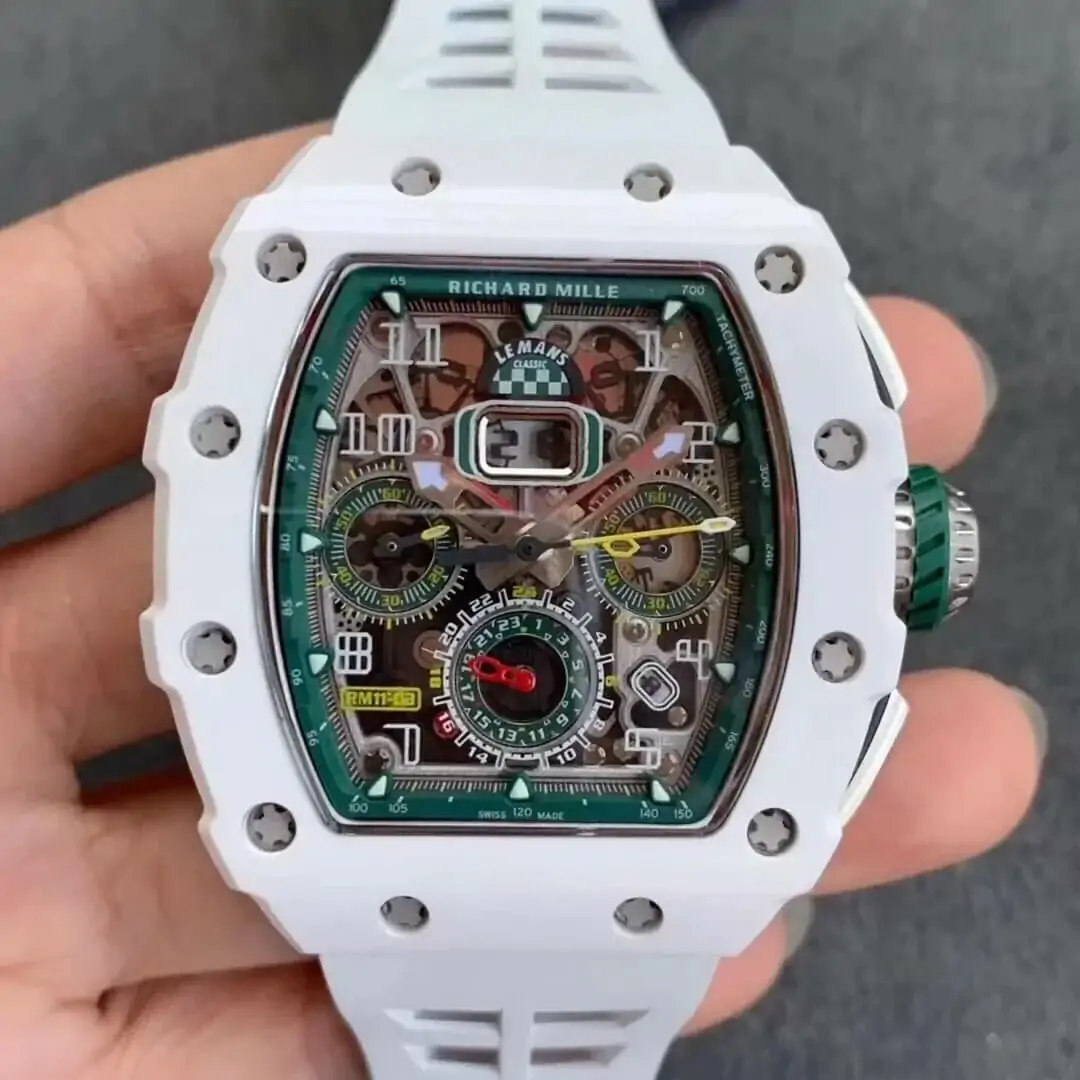 Richard Mille RM011-03 KV Factory White Case