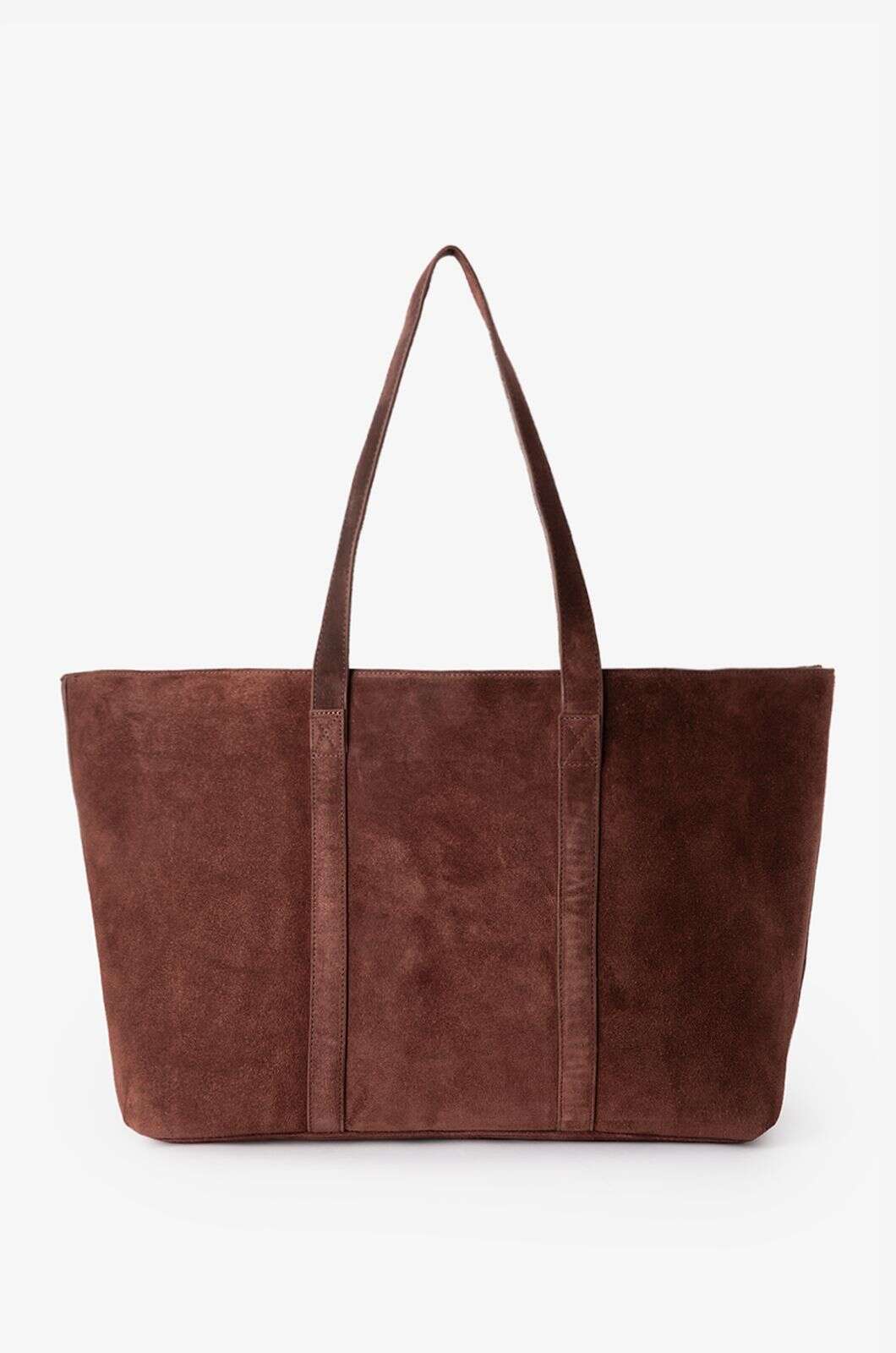 Bruine su&egrave;de shopper