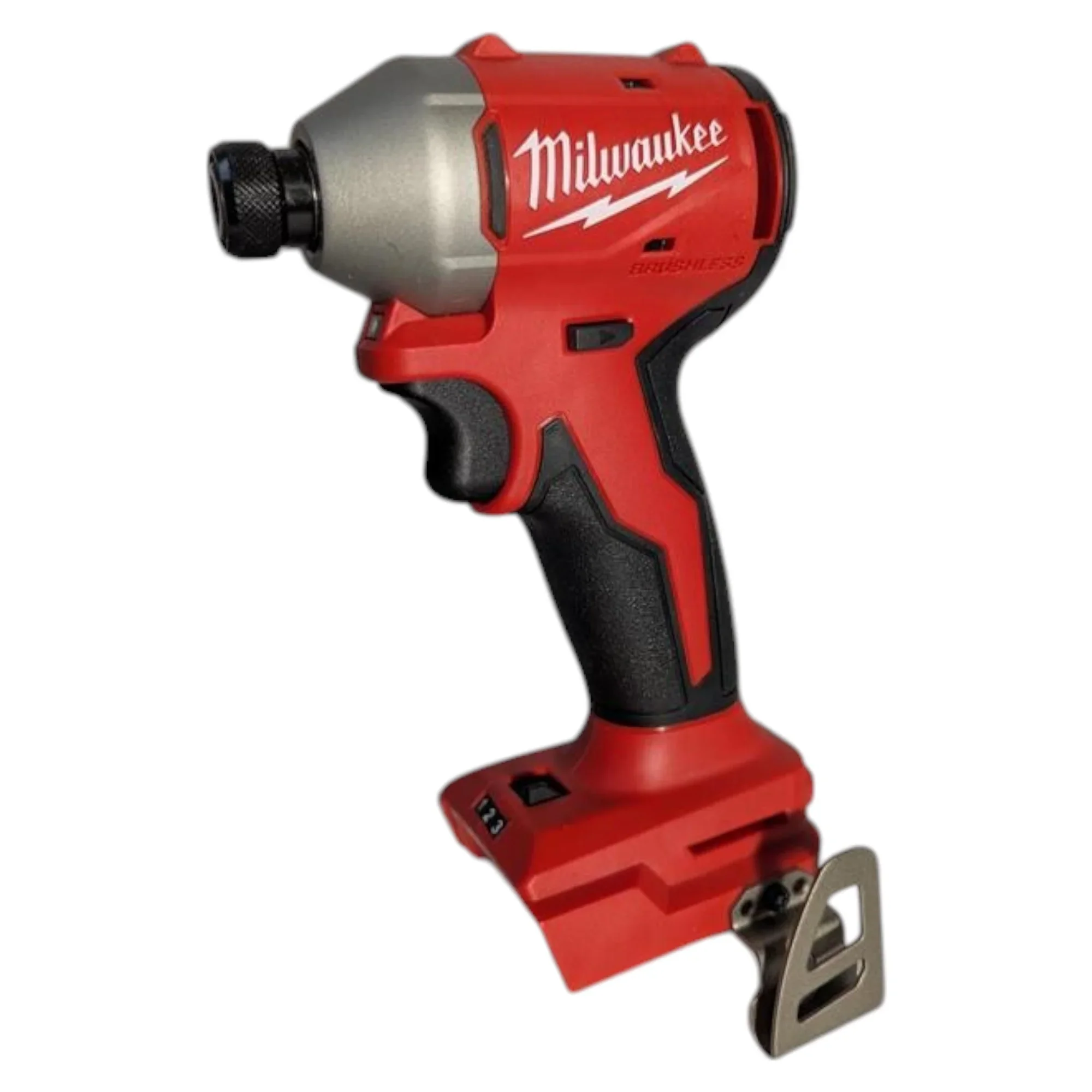 Milwaukee 3693-22CX M18 Compact Brushless 2-Tool Combo Kit �C 1/2 Hammer Drill & 1/4 Impact Driver with (2) Batteries, Charger & Bag - Ideal for Drilling, Fastening, and Wordworking Applications