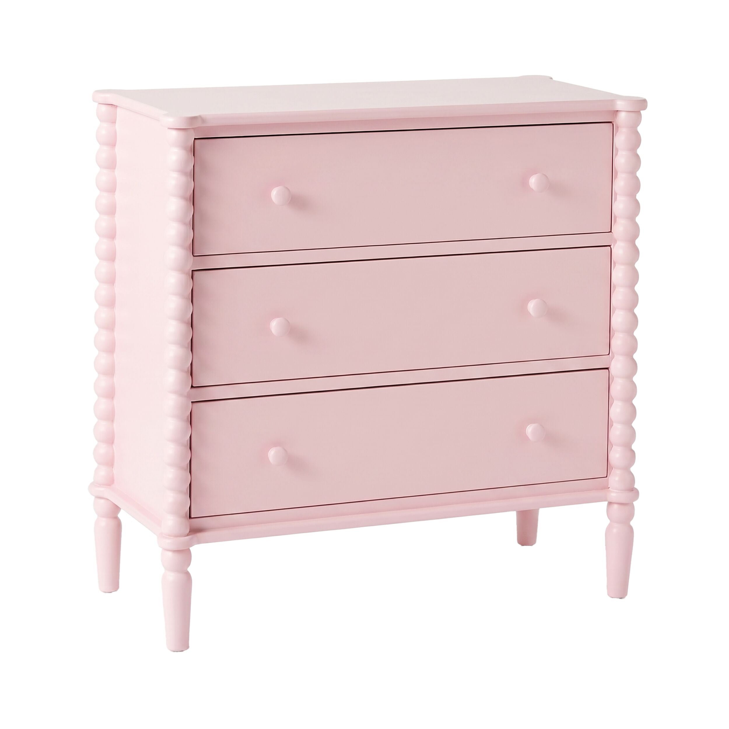 Maisie 3 Drawer Chest Pink