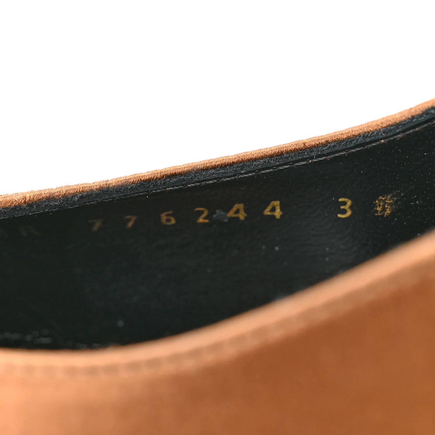 Silk Satin Faye 110 Pumps 38 Deep Cognac