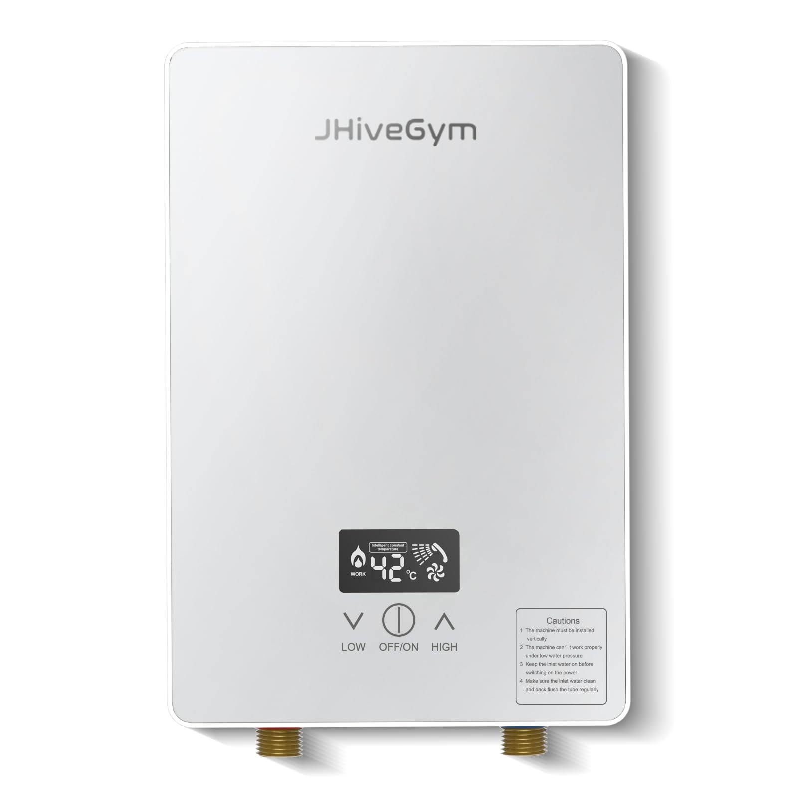 4500W Tankless Water Heater,110V Electric Water Heater with Digital Display,Frequency Conversion Instant Hot Water Heater,Instant Hot Water Heater