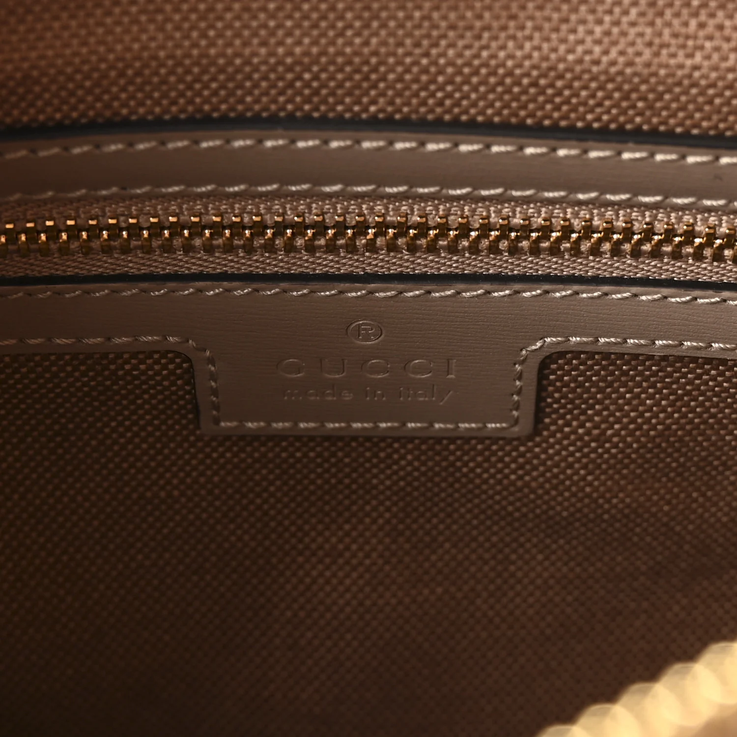 GG Shadow Monogram Super Mini Ophidia Shoulder Bag Taupe