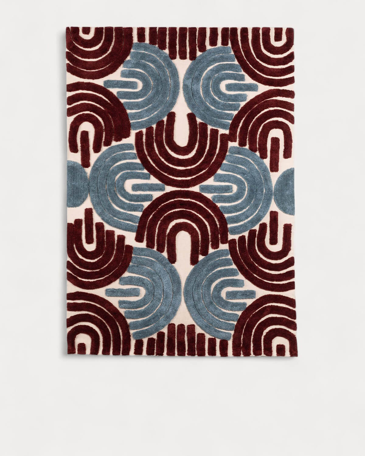 Zanas - Alfombra Artesanal de Poliéster (236x165 cm) Zanas