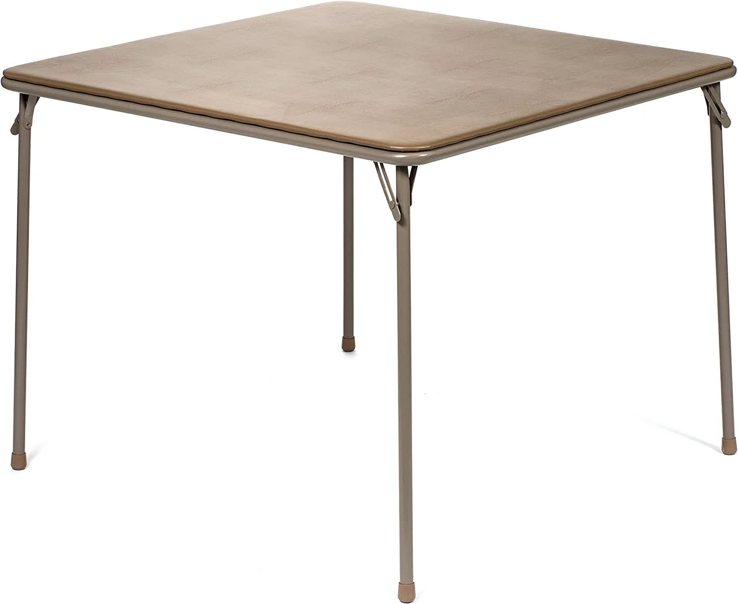 5pc. XL Series 4 Folding Card Table and Triple Braced Vinyl Padded Chair Set, Commercial Quality, Beige, 30(Beige) - Image 2