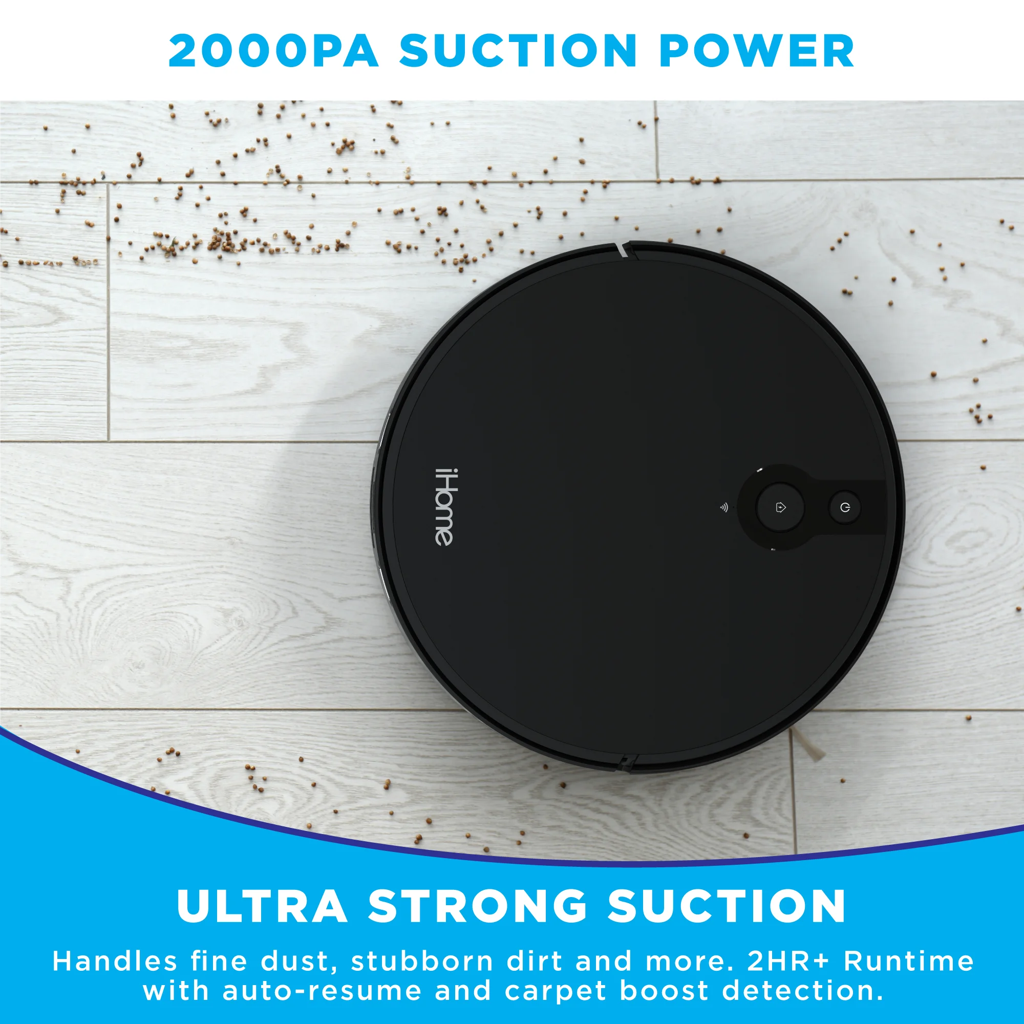 AutoVac Eclipse Pro 3-in-1 Robot Vacuum and Vibrating Mop, Homemap Navigation - Image 4