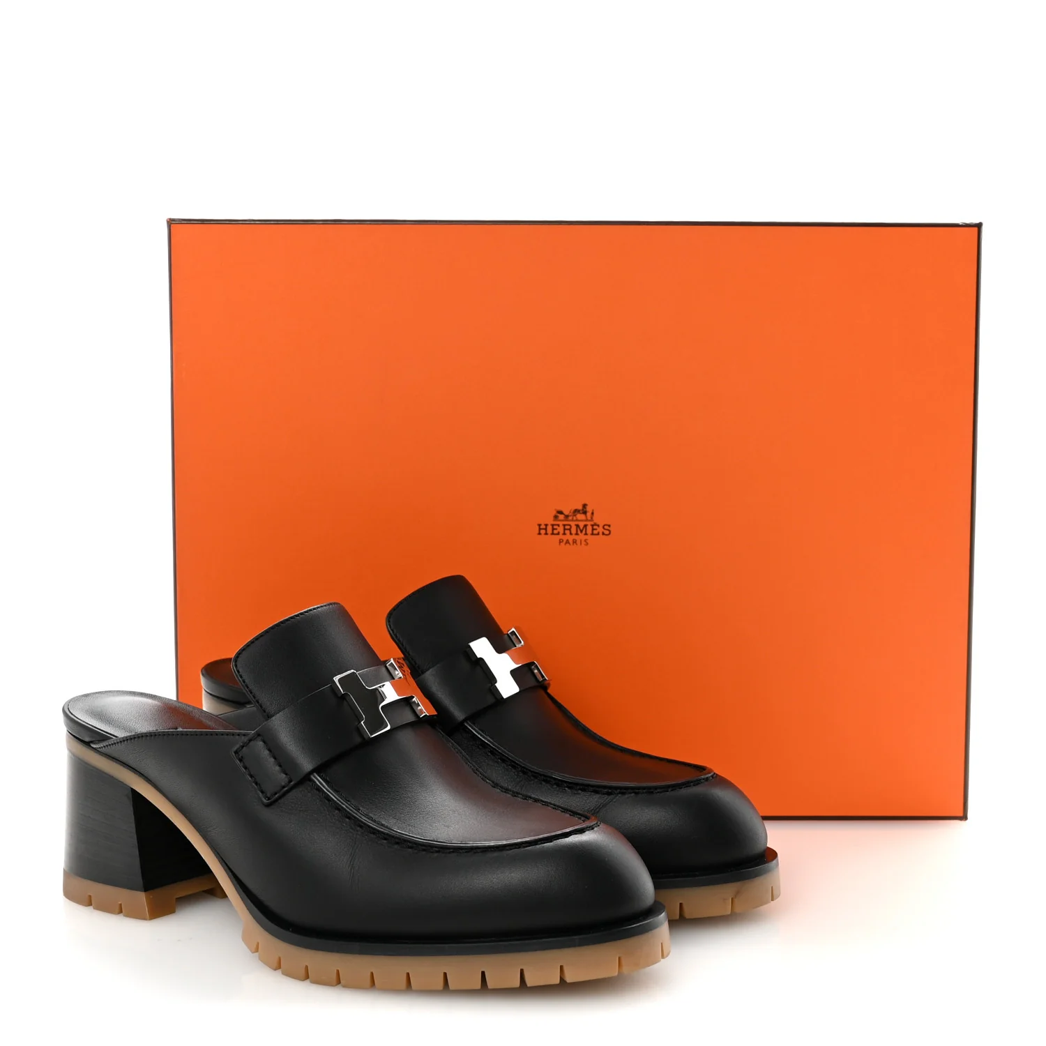 Calfskin Womens Flore 60 Mules 36 Black
