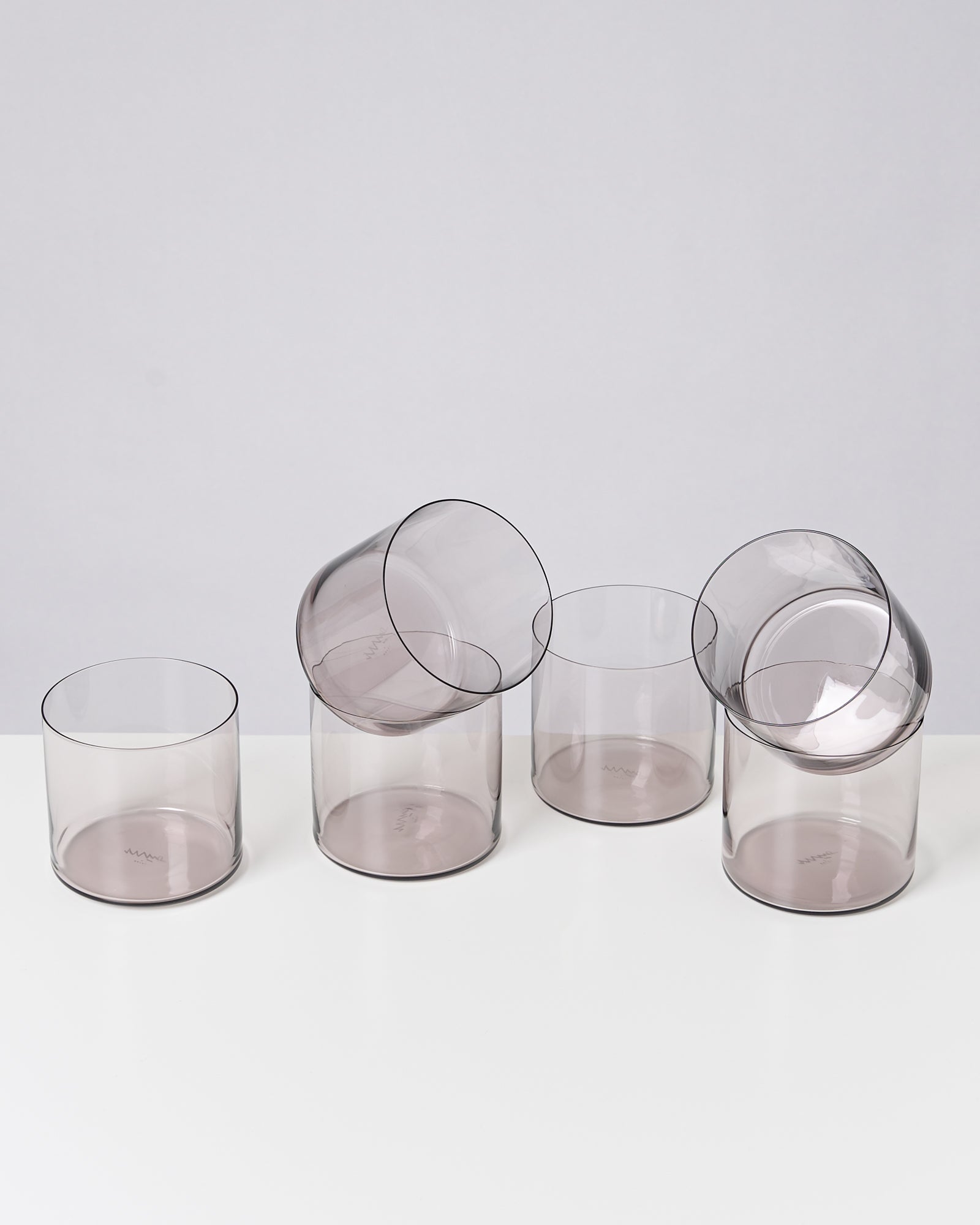 JOIA - SMALL GLASS GRAY SET OF 6