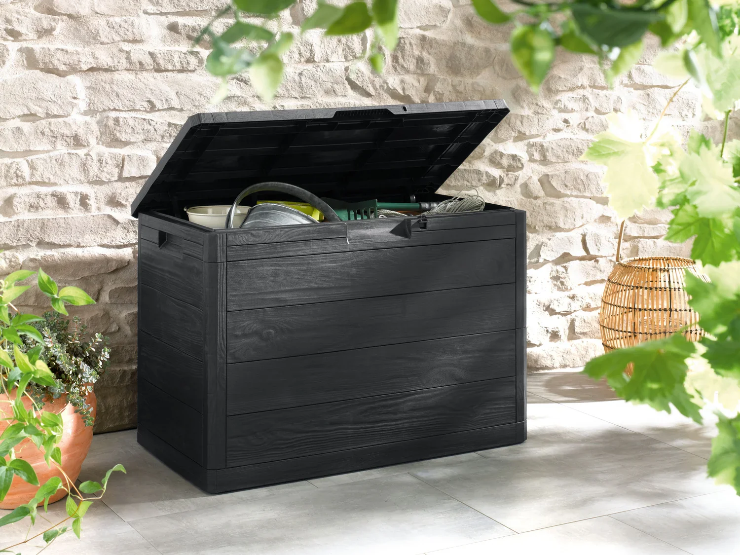 LIVARNO home Coffre de jardin, 160 L