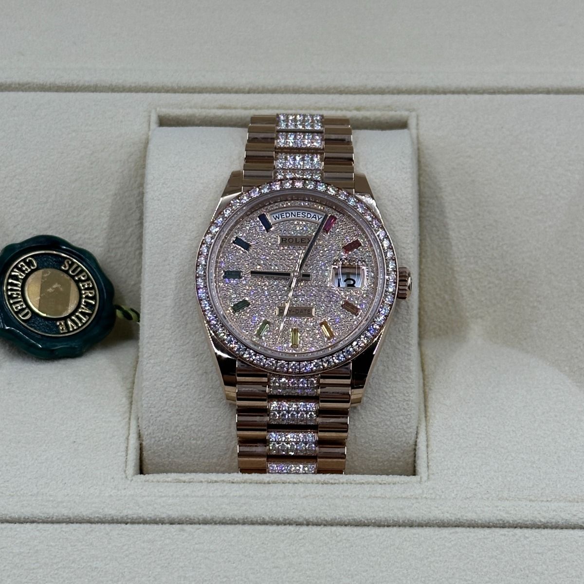 【Super Clone】RLX  Day-Date M128345RBR-0042 36mm