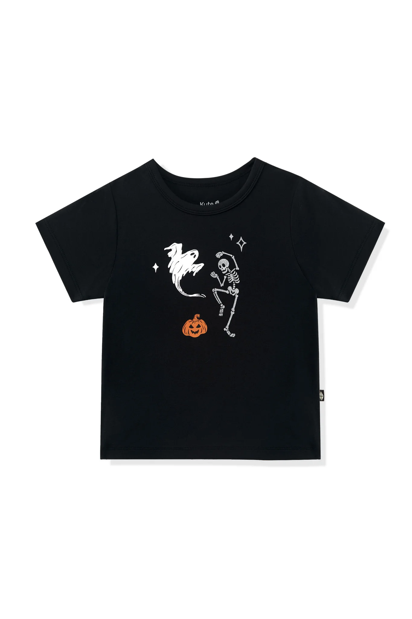 Toddler Basic Tee in Halloween Friends on Midnight