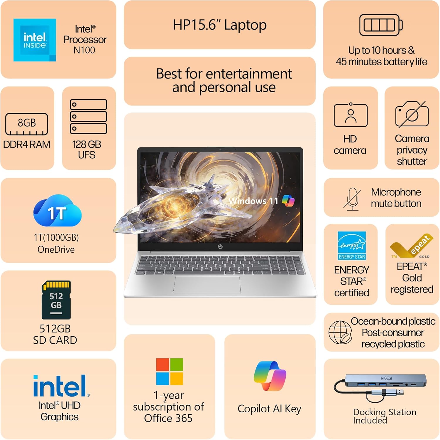 HP 15.6