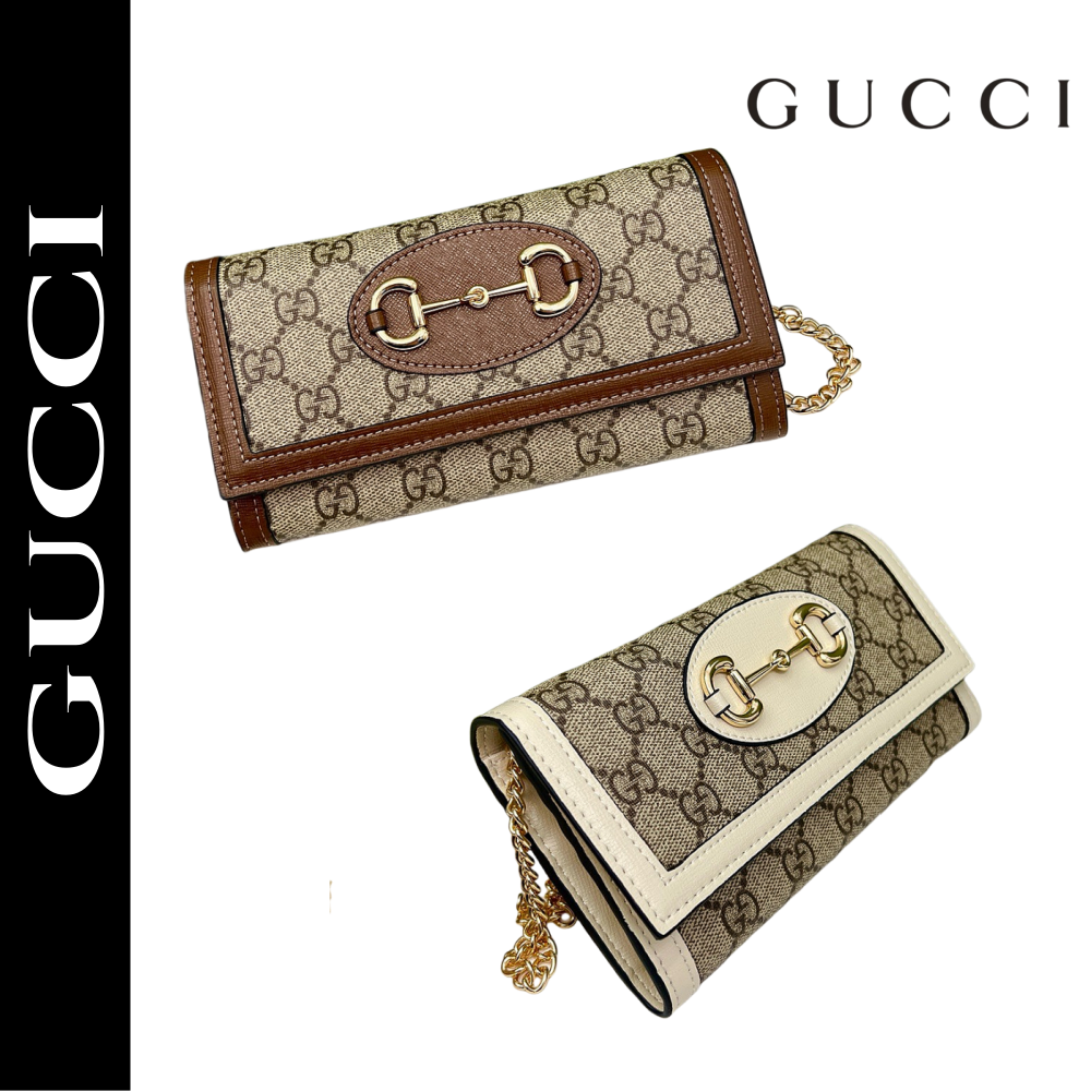 GUCCI【グッチ】 上質レザー採用 スリムで高級感溢れる財布