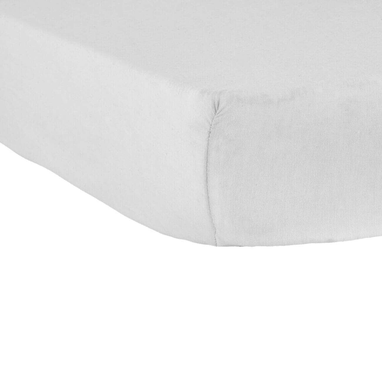 Protège-matelas anti-punaises jersey 90x190x25cm polyester blanc