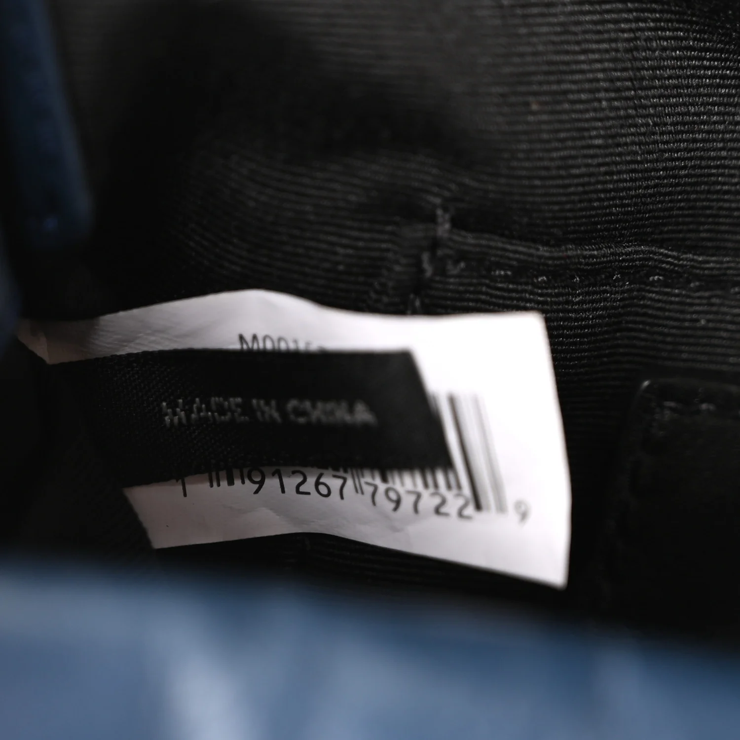 Lambskin The Pillow Bag Blue Sea