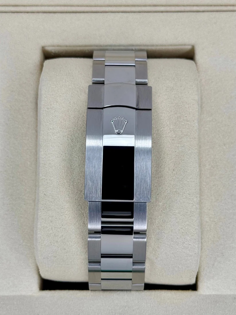 [Super Clone]RLX  Sky-Dweller 42mm Stainless Steel Blue Dial Oyster - 336934