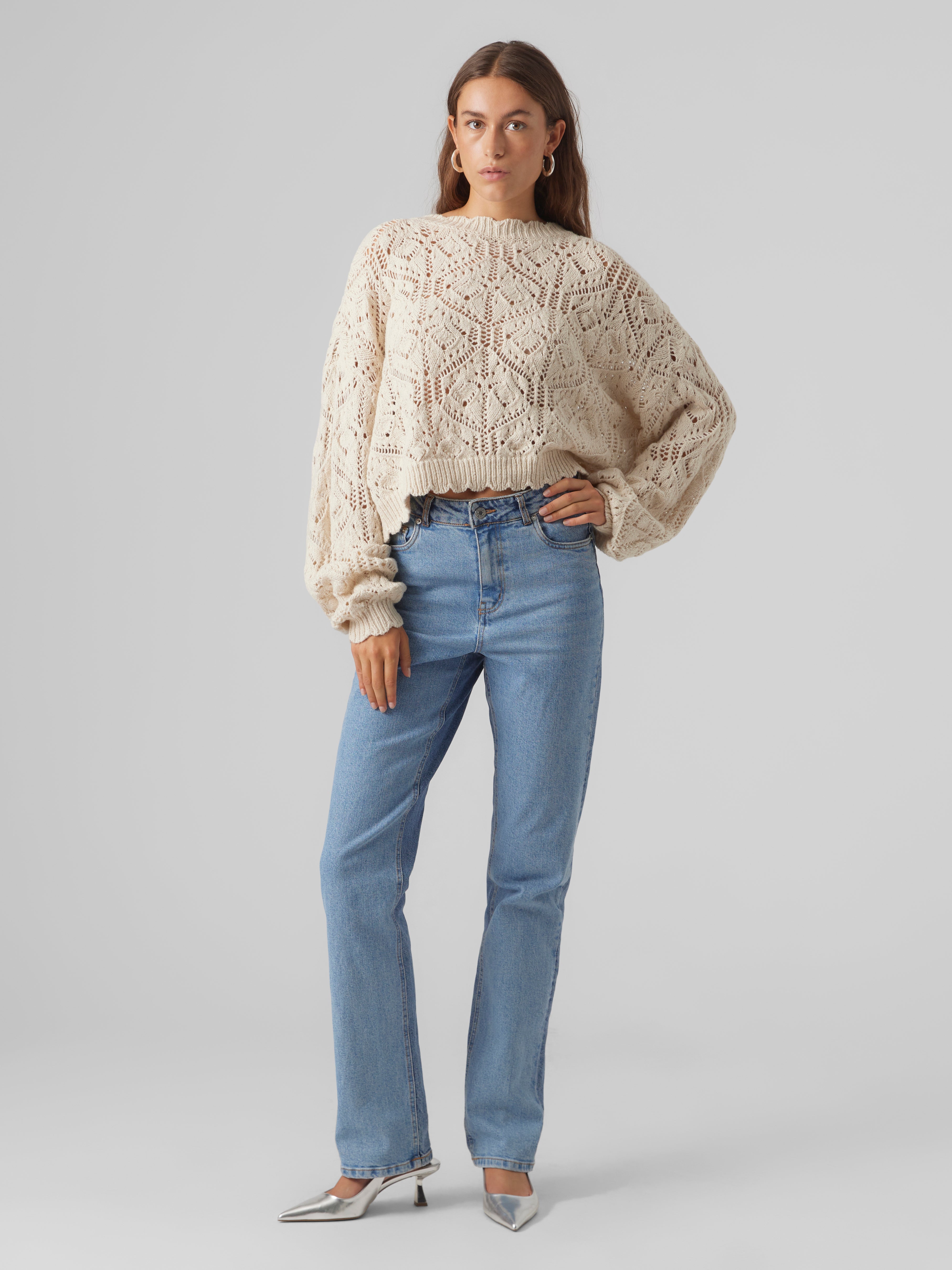 VERO MODA® VMFIOLA Knitted pullover