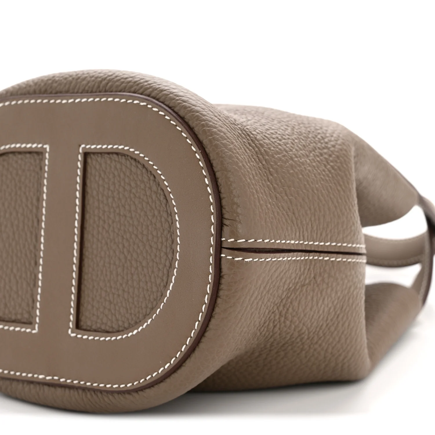 Taurillon Clemence Swift In-The-Loop 18 Bag Etoupe