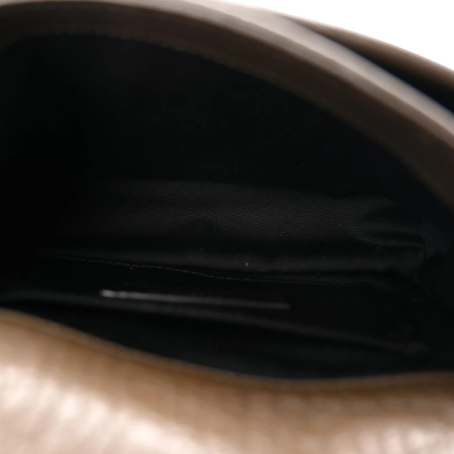 Grained Lambskin Monogram Mini Niki Chain Satchel Dark Cork