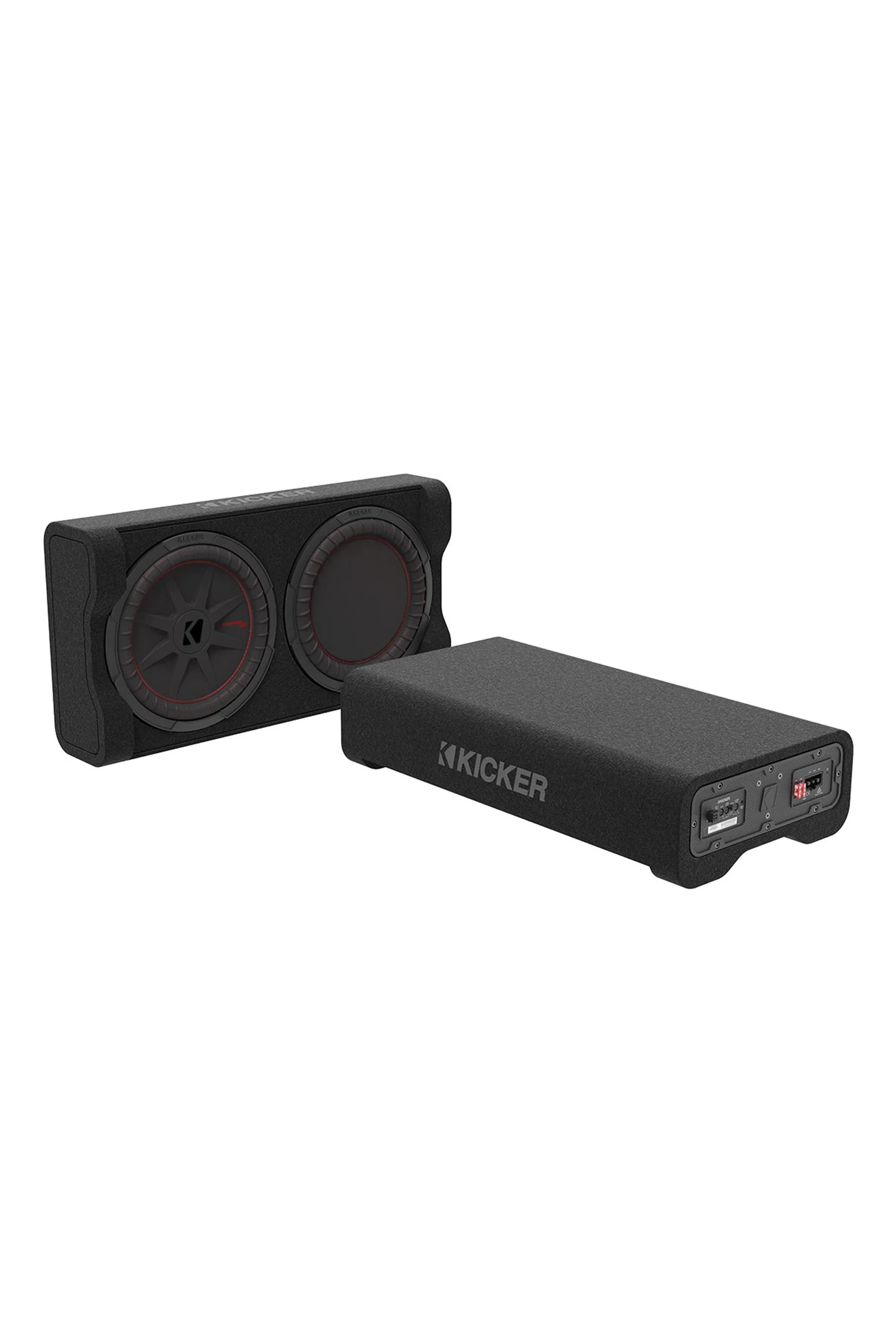 TRTP 10" 400W Powered Down-Firing Loaded Enclosure with Built-In Amplifier and Remote Bass Control - Image 2
