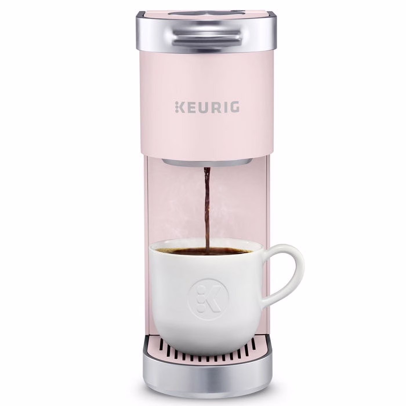 Dusty Rose K-Mini Plus Single Serve K-Cup Pod Coffee Maker, Strength Control, 6 to 12 oz. Brew Sizes (Part number: 5000341911)