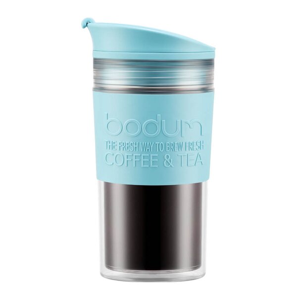 Travel Mug reisekopp 35 cl dobbeltvegg ice blue