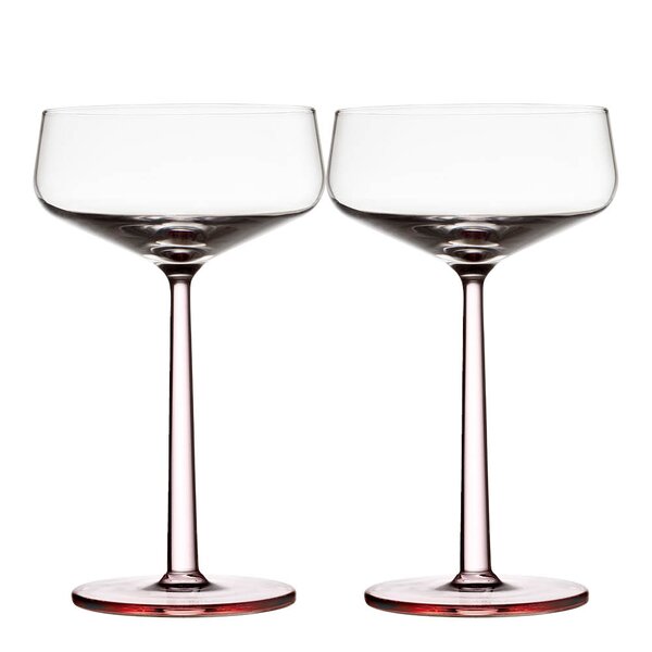Essence cocktailglass 31 cl 2 stk rose