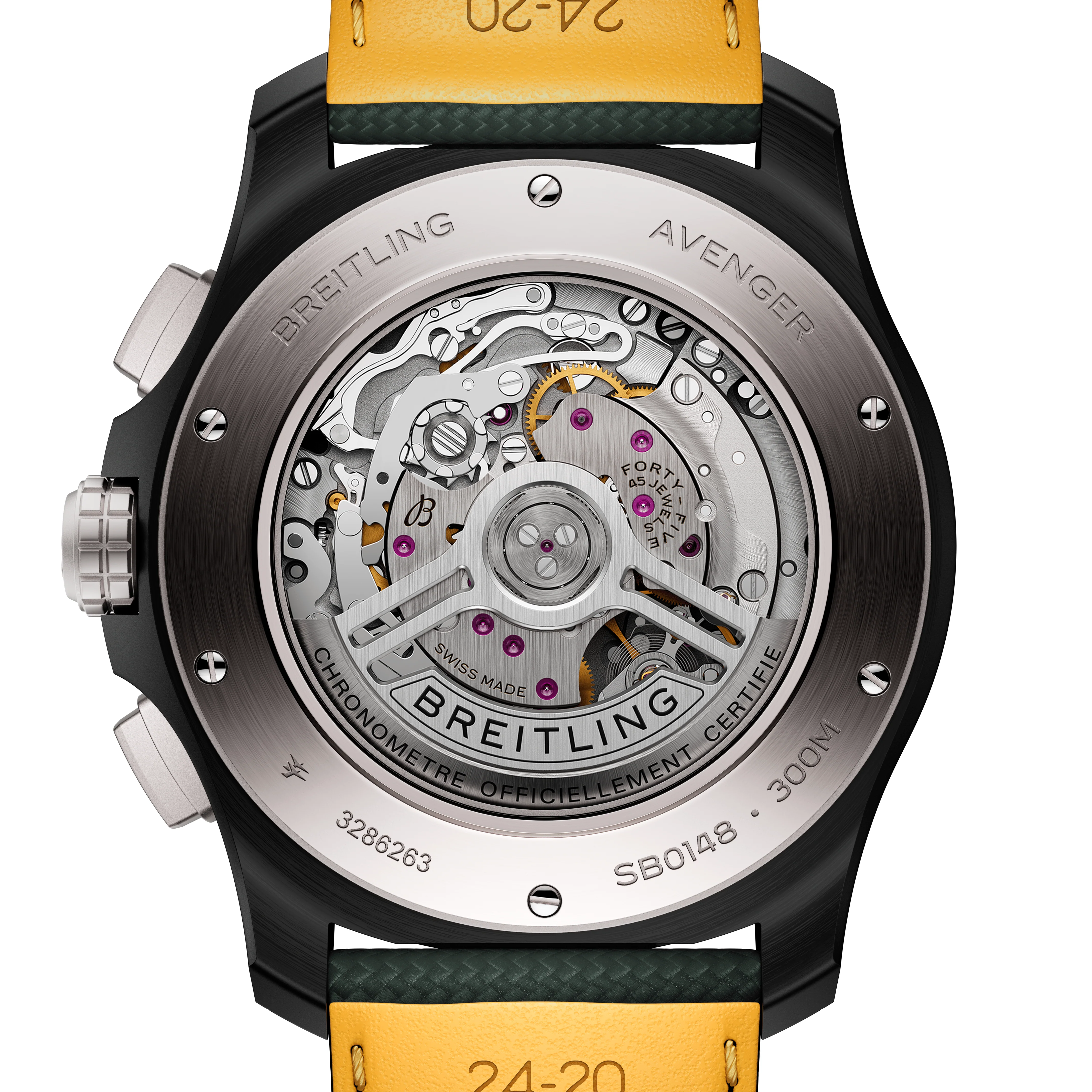 [Super Clone]Super Avenger B01 Chronograph 46 Night Mission SB0148101B1X1