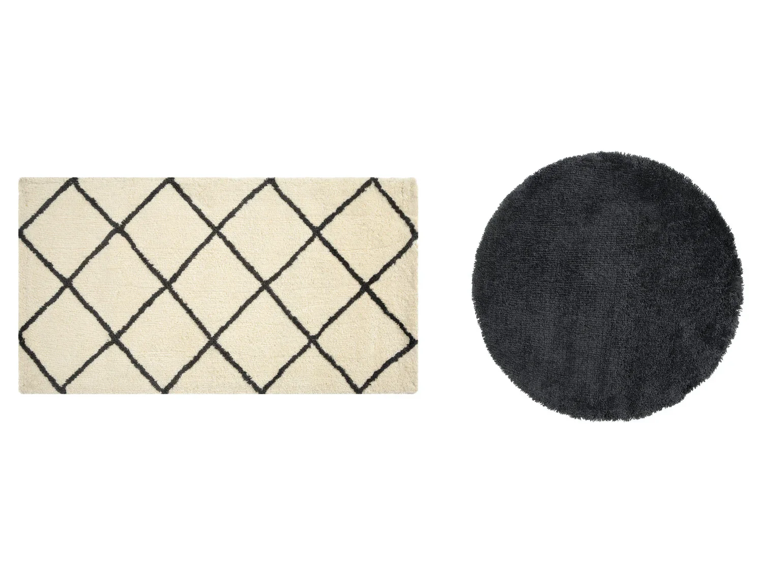 LIVARNO home Tapis  poils longs, 80 x 150 cm ou  100 cm