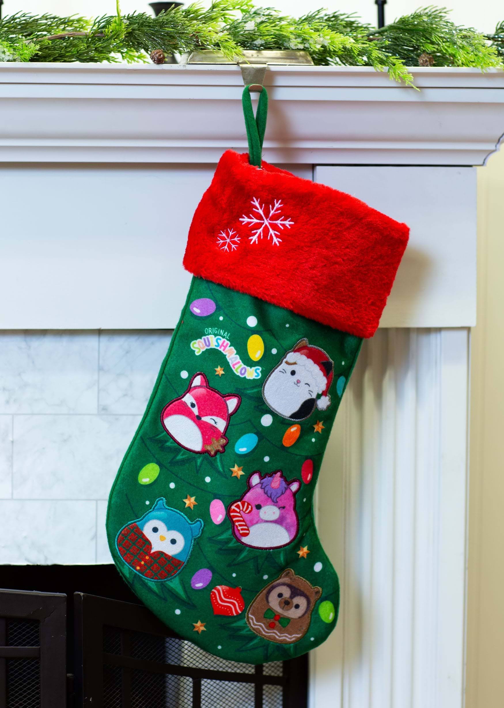 Squishmallows Characters Christmas Stocking, 19 Inches, 1 Count