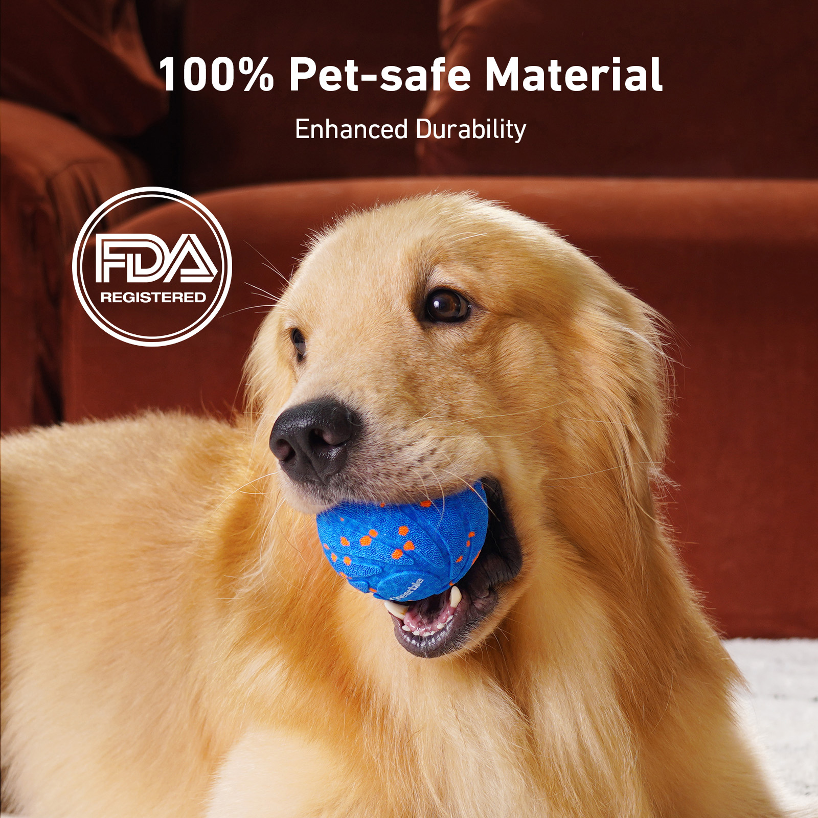 Outdoor Pet Dog Interactive Toys Durable Soft Rubber Movement Balls