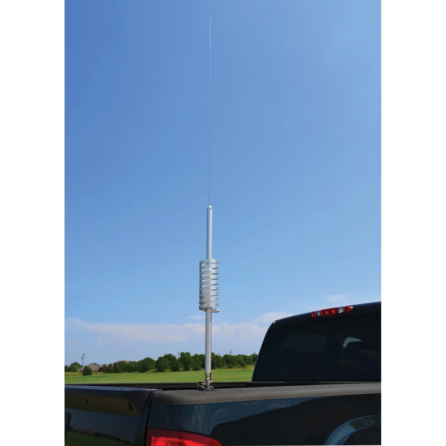 Tbfc-9 Trucker Big Wide Flat Coil Cb Antenna With 9" Aluminum Shaft - Image 2